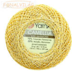  Camellia horgoló fonal - Arany fémszállal - 419