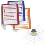 Durable Bemutatótábla tartó, fali, 5 db táblával, Durable Vario® Wall 5, sötétkék - spidershop