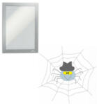 Durable Infokeret A5, öntapadó 2 db/csomag, Duraframe ezüst - spidershop