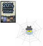 Durable Infokeret 50x70, Durable Duraframe Poster Sun fekete - spidershop