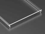 LUMINES Capac Superwide PMMA Transparent pentru profil de aluminiu - 2m (LUMINESSW-K2020-PMT)