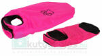 Kóbordogs Tépőzáras Télikabát Fekete-Pink XL - Tappancsos