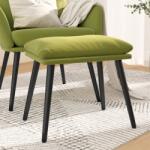 vidaXL Taburet, verde închis, 45x29, 5x39 cm, catifea (341507) Canapea