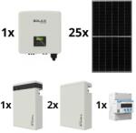 SolaX Power Set solar: SOLAX Power - 10kWp RISEN Full Black + invertor SOLAX 3f 10kW + baterie 17, 4 kWh (SM9998-25ks)