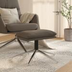 vidaXL Taburet, gri, 45x29, 5x39 cm, piele ecologică (341566) Canapea