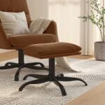 vidaXL Taburet, maro, 60x60x39 cm, microfibră (341620) Canapea