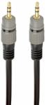 Gembird CCAP-3535MM-1.5M 3.5mm stereo audio cable 1, 5m Black (CCAP-3535MM-1.5M) - pcx
