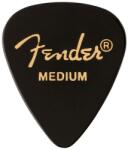Fender 1980351806 - 351 Shape Premium Picks, Medium, Black, 12 Count - FEN444