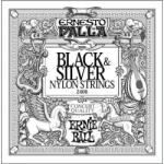 Ernie Ball P02406 - Ernesto Palla Nylon Classical Black & Silver - H930H