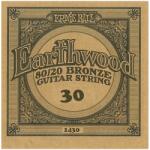 Ernie Ball P01430 - . 030 Earthwood Acoustic 80/20 Bronze - 6 Pack - F958FF