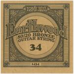 Ernie Ball P01434 - . 034 Earthwood Acoustic 80/20 Bronze - 6 Pack - C765CC