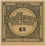 Ernie Ball P01452 - . 052 Earthwood Acoustic 80/20 Bronze - 6 Pack - F962FF