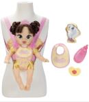 JAKKS Pacific Disney Belle csecsemő baba hordozóval és kiegészítőkkel