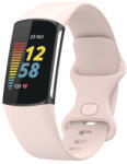  BUTTERFLY szilikon szíj Fitbit Charge 5-höz rózsaszín