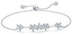 BeSpecial Bratara argint cu flori si cristale (BST0047)