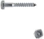  Hatlapfejű állványcsavar 12x45 (DIN 571, horganyzott)