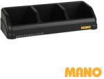 MANO TOB-13 asztali rendszerező (műanyag), 325x120x75 mm (fekete) (TOB-13)