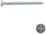 EU gyártó Süllyesztett fejű lemezcsavar, PH 6, 3x45 (DIN 7982-C, horganyzott)