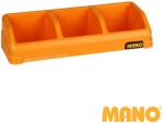 MANO TOC-13 asztali rendszerező (műanyag), 325x120x75 mm (sárga) (TOC-13)