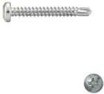 EU gyártó D-fejű önfúró lemezcsavar, PH 6, 3x63 (DIN 7504-M, horganyzott)