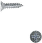 EU gyártó Süllyesztett fejű lemezcsavar, PH 3, 9x9, 5 (DIN 7982-C, horganyzott)