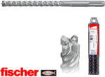 Fischer Quattric II 10/100/165 XP10 SDS-Plus 4 élű fúrószár készlet (10 db) (549923)