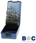 Bohrcraft 1120 13 30025 HSS-G KG13 ABS-Box fémfúró készlet, 1-13 mm (köszörült), 25 darabos (1120 13 30025)