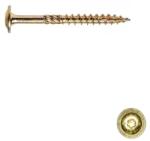  Ácsszerkezeti csavar, lapos peremes fejű 8x60/35 TX RM, sárgára horg