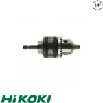 HIKOKI Proline 752082 fogaskoszorús fúrótokmány, Ø 1-10 mm, 1/4" bit befogás (752082)