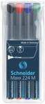 Schneider Maxx 224 M alkoholos marker készlet 1 mm 4db (TSC224V4)