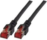 EFB Elektronik Cablu de retea din fibra optica cu miez de cupru , EFB Elektronik , S/FTP cat6A LSZH 2m, negru (K5515.2)