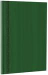 Herlitz Agenda nedatata A4, 128 pagini, coperta buretata, personalizabila, culoare verde, Herlitz HZ9491180
