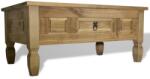 vidaXL Măsuță de cafea stil Corona din pin mexican 100 x 60 x 45 cm (243736) Masa de cafea