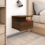 vidaXL Noptiere plutitoare 2 buc. stejar maro 40x31x27 cm lemn (815317)