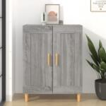 vidaXL Servantă, gri sonoma, 69, 5x34x90 cm, lemn compozit (817340) Comoda