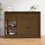 vidaXL Servantă, maro miere, 100x35x74 cm, lemn masiv de pin (814557) Comoda
