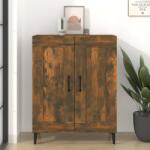 vidaXL Servantă, stejar fumuriu, 69, 5x34x90 cm, lemn compozit (817342) Comoda