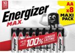 Energizer Elem ceruza ENERGIZER Max AA 8db/csomag (E301531303)