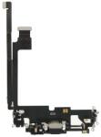  tel-szalk-1929693564 Apple iPhone 12 Pro Max töltőcsatlakozó port, flexibilis kábel / töltő csatlakozó flex fekete (tel-szalk-1929693564)