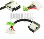 HP Omen 15-BC 15-AX series 799751-F50 799751-Y50 799751-S50 DC jack gyári új DC jack aljzat alaplapi kábellel