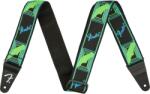 Fender 990681303 - Strap Fender Neon Monogrammed, Green/Blue - FEN1738