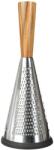 5five Simple Smart Razatoare cilindru, inox, lemn, 11 x H 25, 2 cm