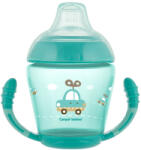 Canpol babies Cseppmentes itatópohár puha ivócsőrrel 230 ml (9h+) - Türkiz
