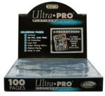 Ultra PRO Platinum 9 zsebes kártya tartó lap 11 lyukú, mappalap karton - 100 lap