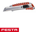 FESTA 16145 fémházas törhető pengés kés - 18 mm (16145)