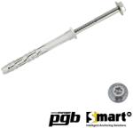 PGB Smart RPC rögzítődübel hatlapfejű Tx peremes csavarral 10x80 mm