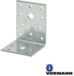 Vormann 070912000 derékszögű szöglemez, 60x40x60 mm (2, 5 mm vtg, horganyzott) (070912000)