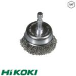 HiKOKI (Hitachi) Proline 751323 fazékkefe, Ø 75 mm (acél huzal) (1/4"-os hatlapú befogás) (751323)
