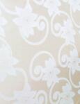 Cri Design Fata de masa crem din damasc satinat 250x150 Rose Flowers (FR_250X150_FD) Fata de masa