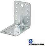 Vormann 070933000 derékszögű szöglemez, erősített, 105x105x90 mm (2, 5 mm vtg, horganyzott) (070933000)
